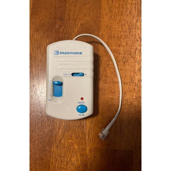 Ameriphone HA 40 In-Line Phone Handset Amplifier - New Land Line Volume - Picture 1 of 2